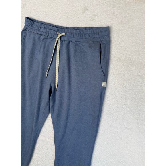 Vuori Performance Joggers Pants Blue Quartz Heather Womens Medium - Picture 2 of 7